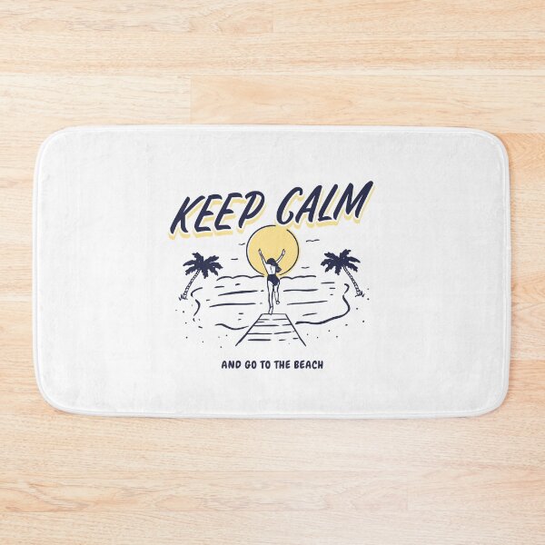 Item preview, Keep Calm And Go To The Beach designed and sold by HappyFunnyTees.