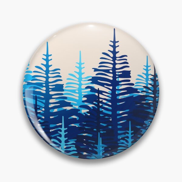 Item preview, Pine Forest - Blue Light designed and sold by SilverPegasus.