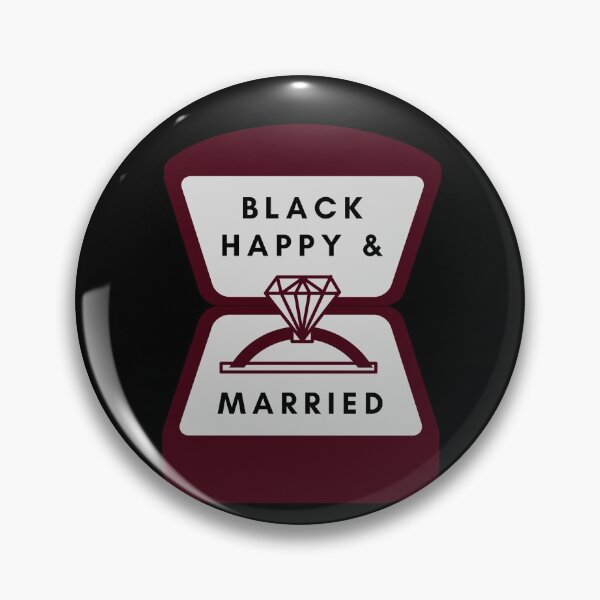 Item preview, Black, Happy and Married by SIMPLE designed and sold by FawadAhmad.