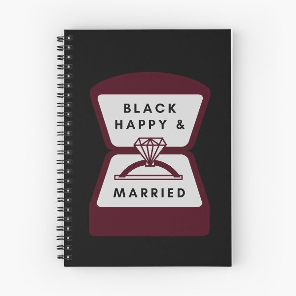 Item preview, Black, Happy and Married by SIMPLE designed and sold by FawadAhmad.