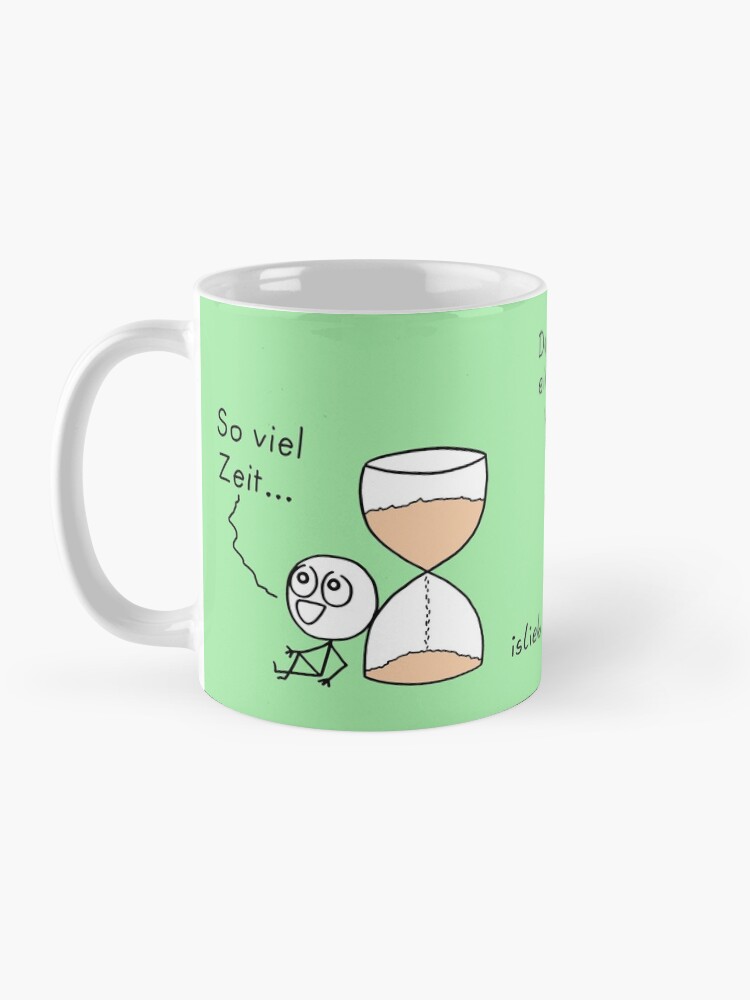 Thumbnail 3 von 6, Kaffeebecher, Der Tag ist zu kurz designt und verkauft von islieb.