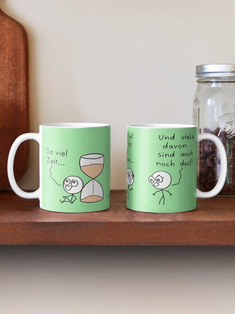 Thumbnail 2 von 6, Kaffeebecher, Der Tag ist zu kurz designt und verkauft von islieb.