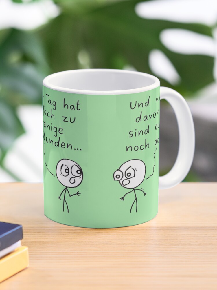 Thumbnail 1 von 6, Kaffeebecher, Der Tag ist zu kurz designt und verkauft von islieb.