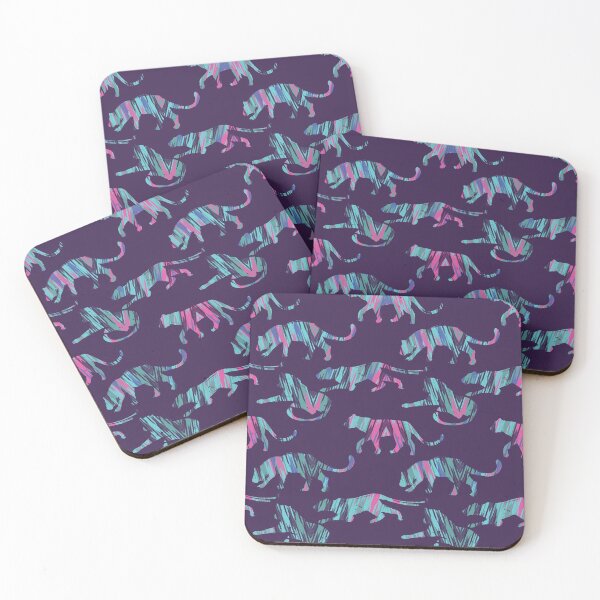 Item preview, Purple Leopard Pattern designed and sold by SeizeTheCat.
