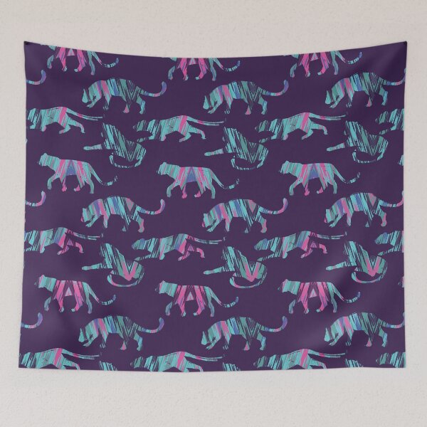 Item preview, Purple Leopard Pattern designed and sold by SeizeTheCat.