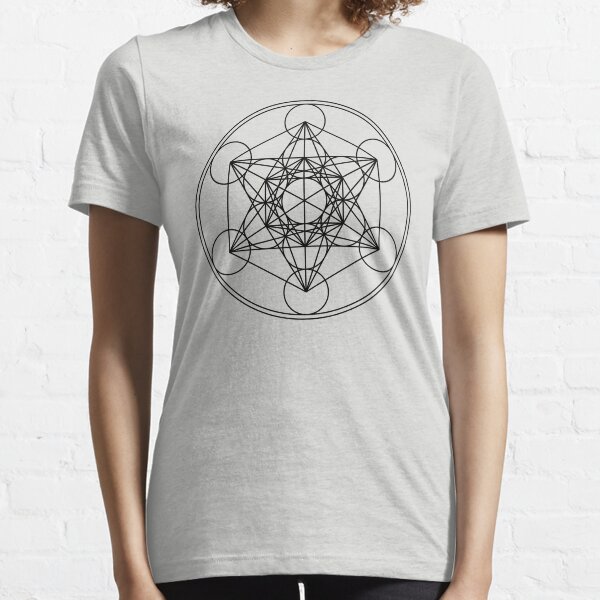 Metatrons Cube, Flower of life, Sacred Geometry Essential T-Shirt