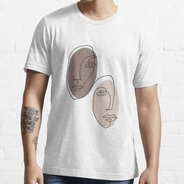 Equality - Faces Line Art  Essential T-Shirt