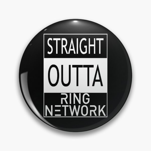Item preview, STRAIGHT OUTTA RING NETWORK designed and sold by Order42.