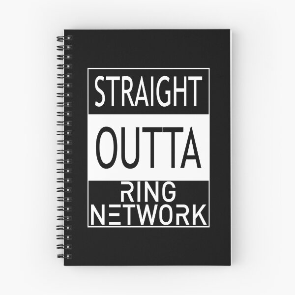 Item preview, STRAIGHT OUTTA RING NETWORK designed and sold by Order42.