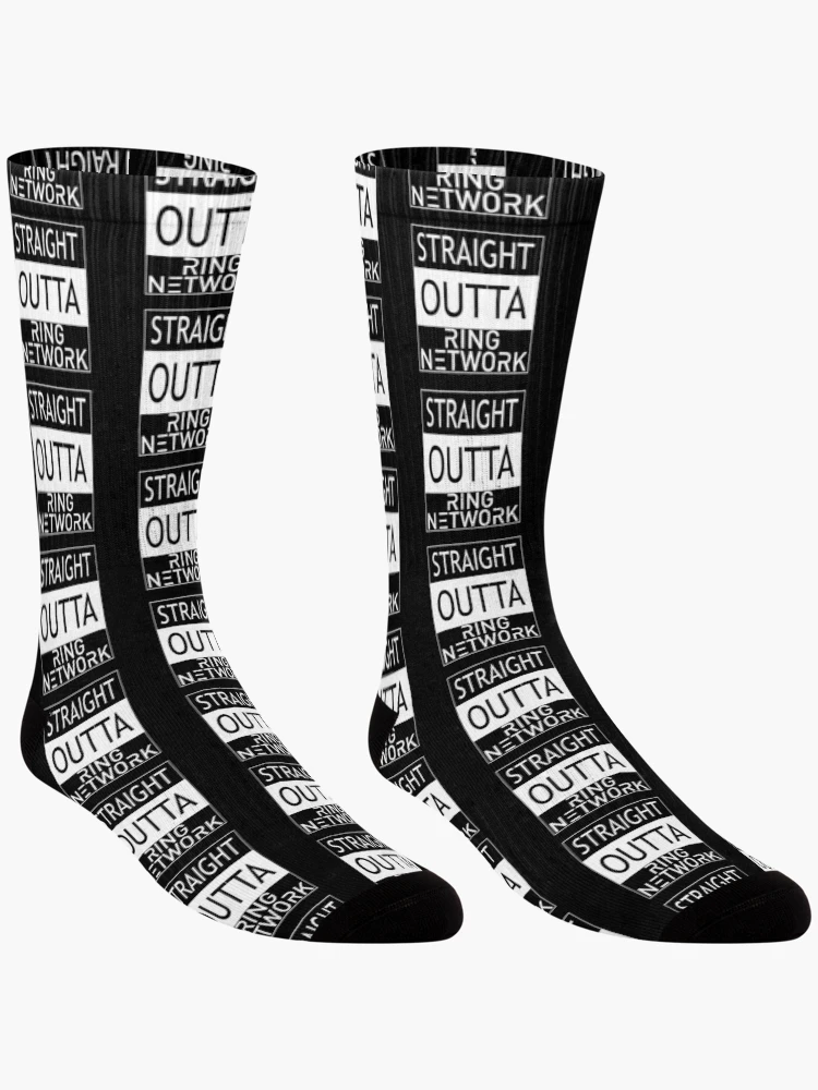 Thumbnail 3 of 5, Socks, STRAIGHT OUTTA RING NETWORK designed and sold by Order42.