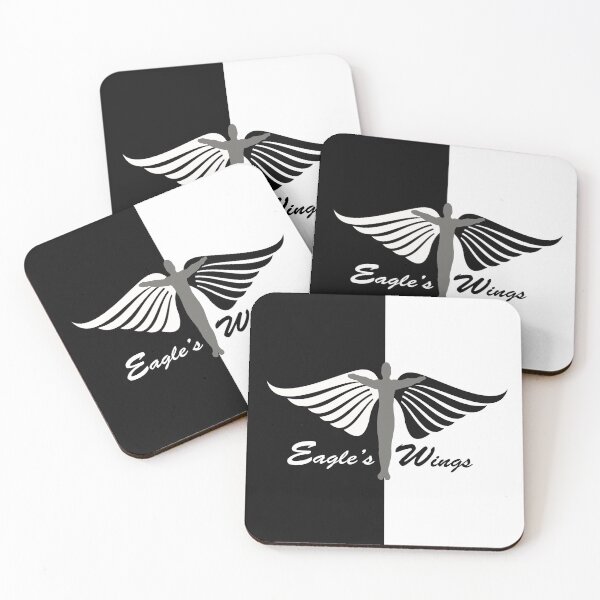 Item preview, Fly on Eagle's Wings  Black and White designed and sold by stafmitch.