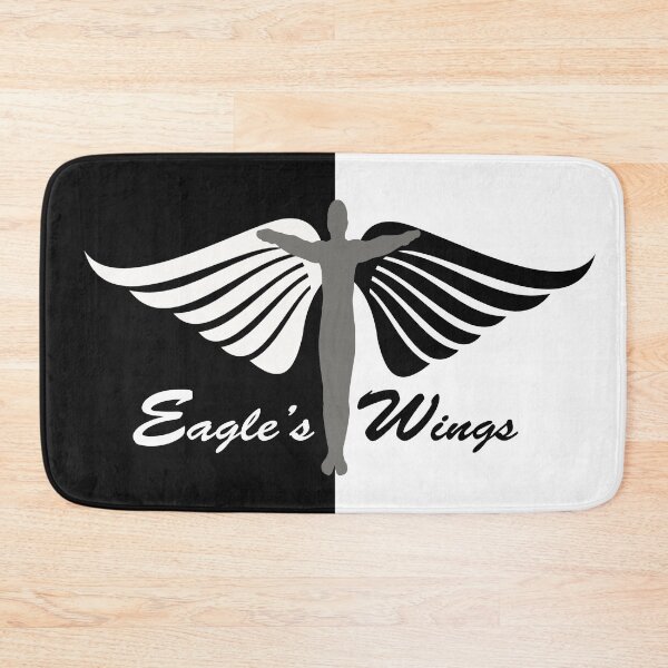 Item preview, Fly on Eagle's Wings  Black and White designed and sold by stafmitch.