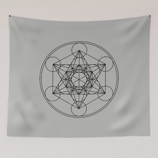 Item preview, Metatrons Cube, Flower of life, Sacred Geometry designed and sold by nitty-gritty.