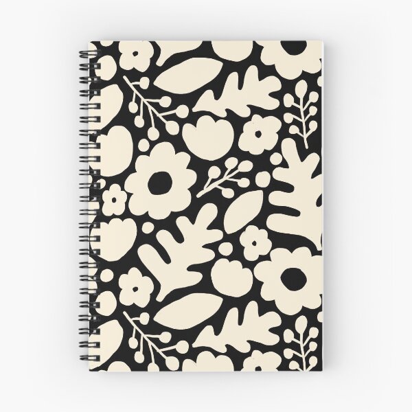 Item preview, Savonlinna - cream on black  designed and sold by Trine Tollefsen.