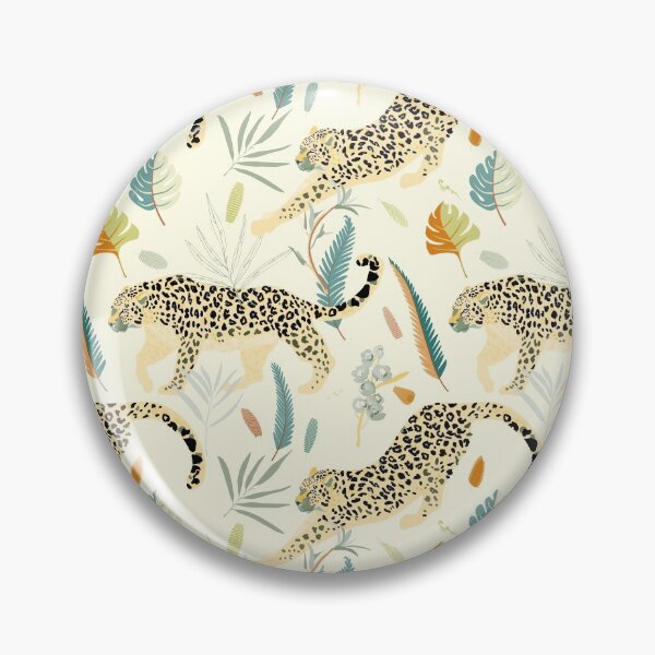 Item preview, Floral Leopard Pattern designed and sold by SeizeTheCat.