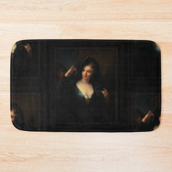 Item preview, Jeune Fille Au Collier De Perles by Jean Raoux Old Masters Fine Art Reproduction designed and sold by Xzendor7 Digital Art Creations.