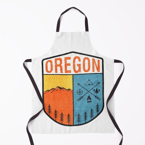 Item preview, Vintage Oregon Portland Crater Lake National Park Retro 60s designed and sold by merchzy.