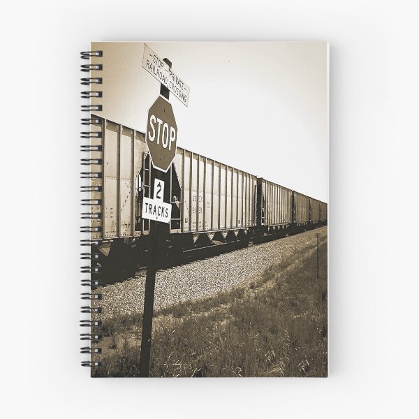 Item preview, Train to the horizon at the level crossing designed and sold by frankuffmann.