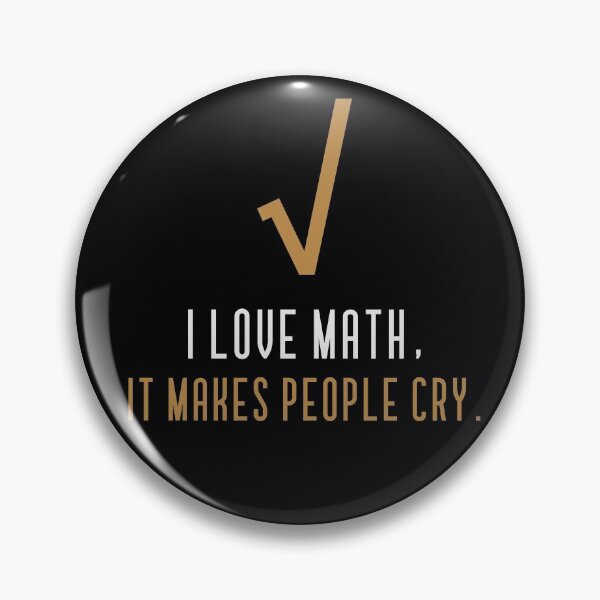 Item preview, I Love Math It Makes People Cry. designed and sold by soondoock.