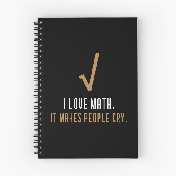 Item preview, I Love Math It Makes People Cry. designed and sold by soondoock.