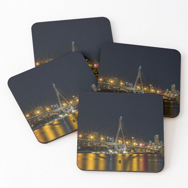 Item preview, Anzac Bridge with Sydney Skyline designed and sold by johnnieb.