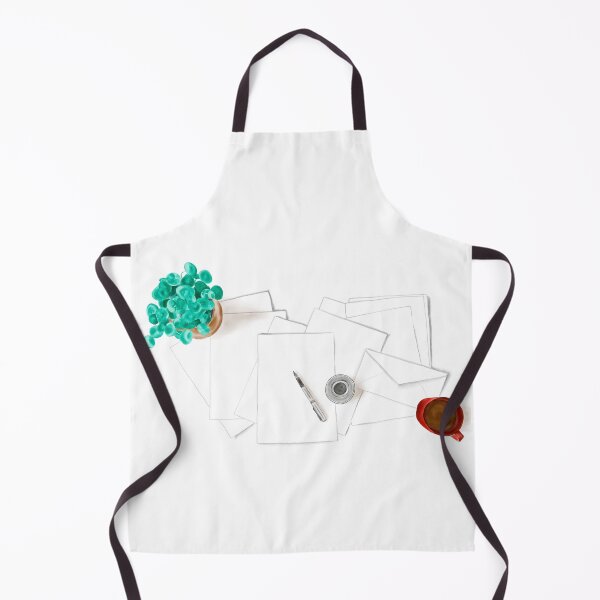 Item preview, Watercolor Illustration of paper, pen, coffee, and plants. designed and sold by iswenyi.