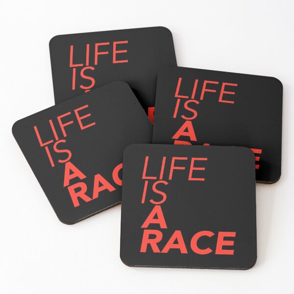 Item preview, Life is a Race - Red designed and sold by thilinank.