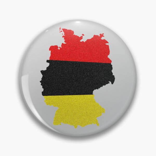 Item preview, German Flag map designed and sold by Just Design.