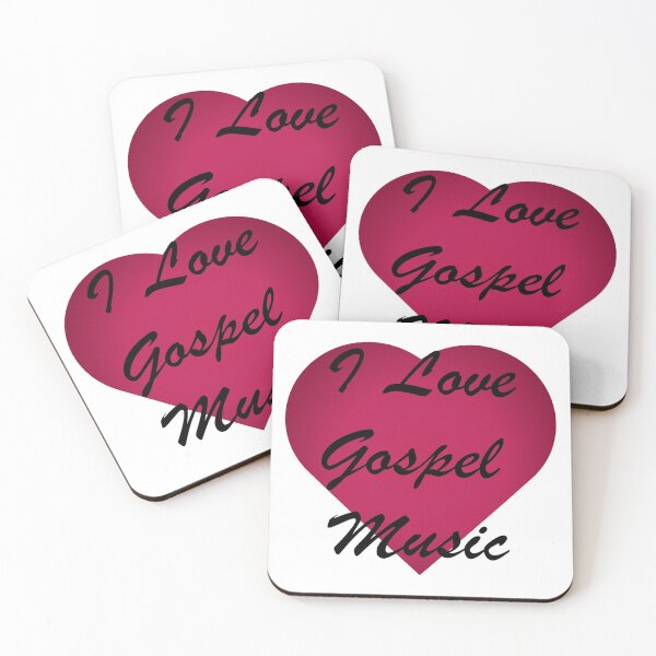 Item preview, I love Gospel music stickers designed and sold by glitchman2.
