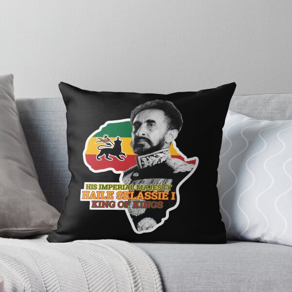 Item preview, Su Majestad Imperial Haile Selassie I Rey de Reyes con el Mapa Africano designed and sold by RastaMerch.