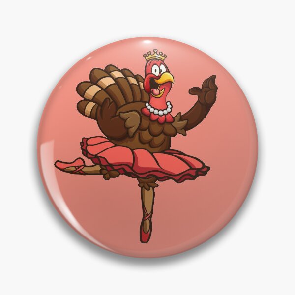 Item preview, TURKEY BALLERINA THANKSGIVING designed and sold by KoolDsignsDANCE.