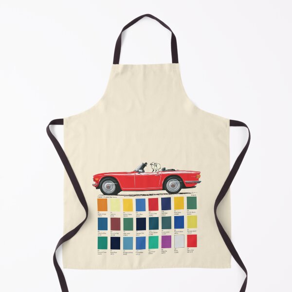 Item preview, Signal Red coloured TR6, UK spec – a car of many colours designed and sold by Bigs66.