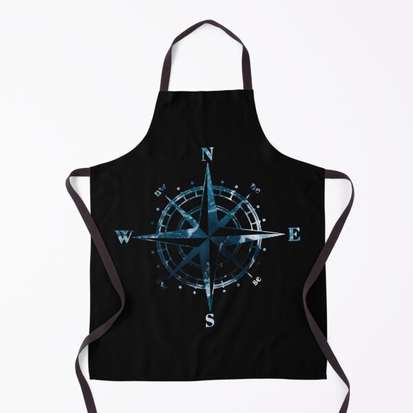 Item preview, Maritime compass in wave colours designed and sold by EenOvaa.