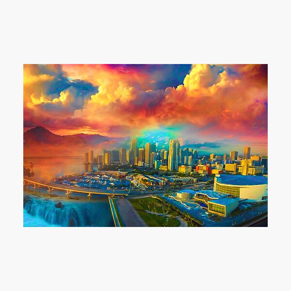 City Scape-big Fotodruck
