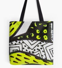 Abstract Fluoro 11 Tote Bag