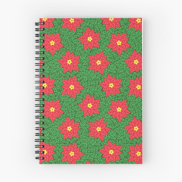 Item preview, Red Poinsettia Pattern designed and sold by BiscuitSnack.