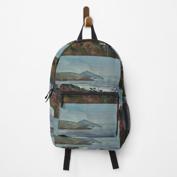 Item preview, Rame Head in Cornwall overlooking Whitsand Bay watercolor painting designed and sold by MikeJory.