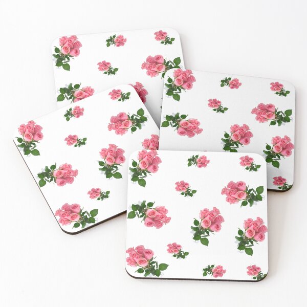 Item preview, Beautiful pink rose bouquet pattern  designed and sold by ByMoss.