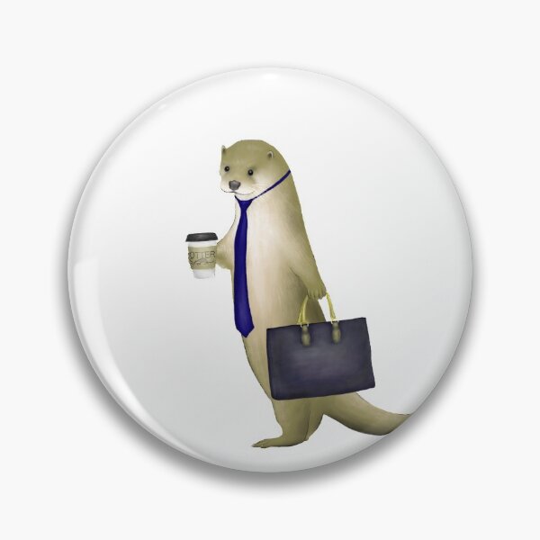 Item preview, Otter Going To Work designed and sold by OTTERFAMILY.