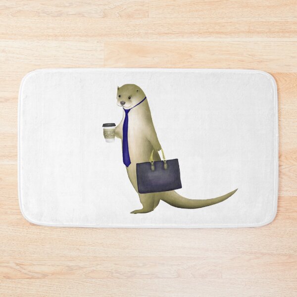 Item preview, Otter Going To Work designed and sold by OTTERFAMILY.