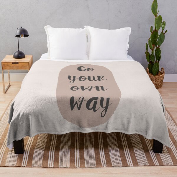 Item preview, Go Your Own Way Abstract Shape Minimalist Design designed and sold by zedonee.