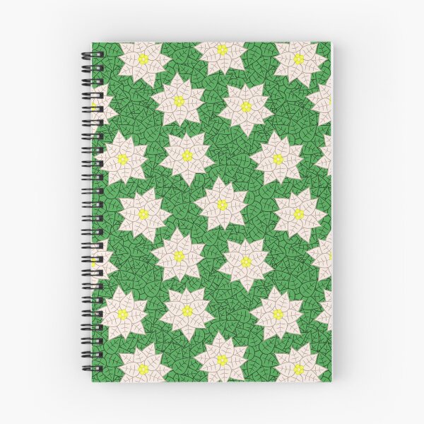 Item preview, White Poinsettia Pattern designed and sold by BiscuitSnack.