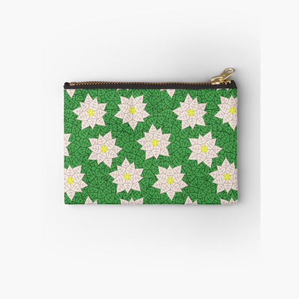 Item preview, White Poinsettia Pattern designed and sold by BiscuitSnack.