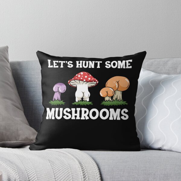 Item preview, Butt Mushroom Shirt Penis Gift Morels Funny Mushroom Hunter designed and sold by DSWShirts.