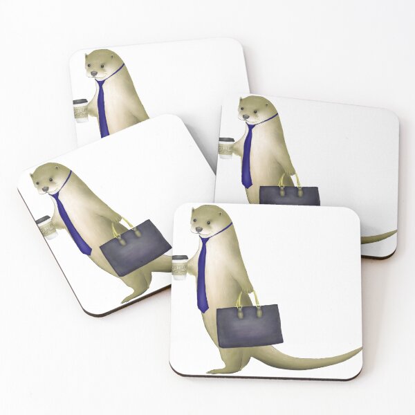 Item preview, Otter Going To Work designed and sold by OTTERFAMILY.