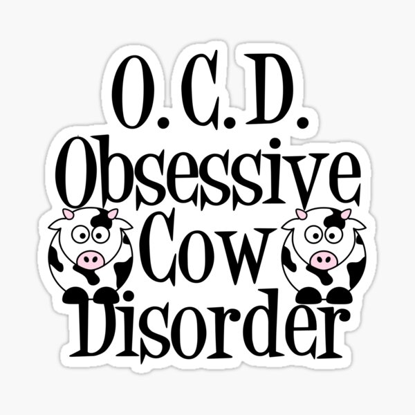 Item preview, Trouble obsessionnel de la vache designed and sold by Epic Love Designs.