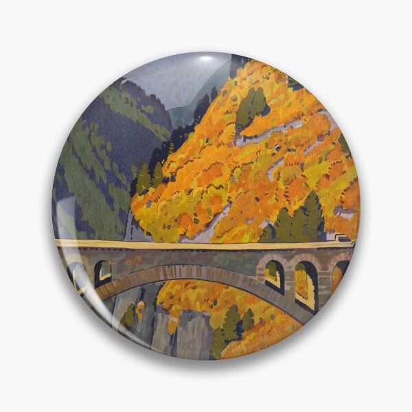 Artikelvorschau, retro chemin de fer electrique martigny chatelard chamonix vintage reclame entworfen und verkauft von CorasPosters.