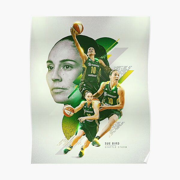 Sue Bird Trophy Case WNBA A Legendary Career Home Decor Poster