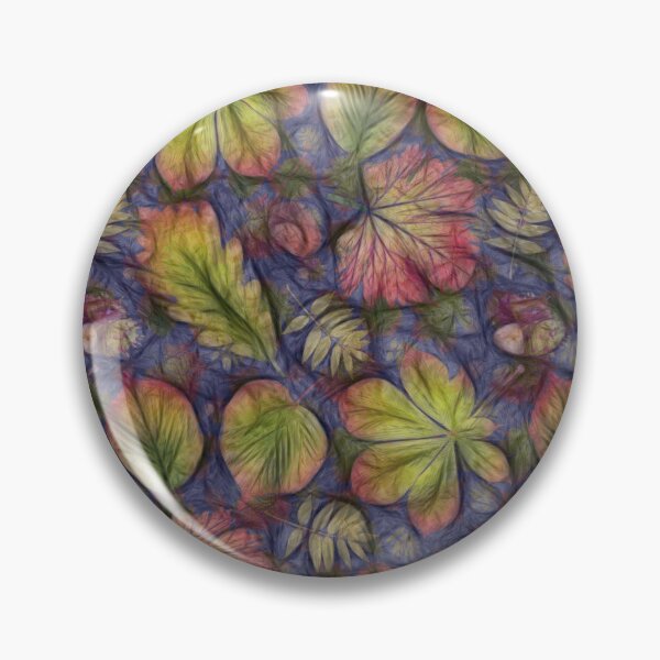 Item preview, Colorful Lascaux Leaves Autumn Pattern designed and sold by PlanetPrints.