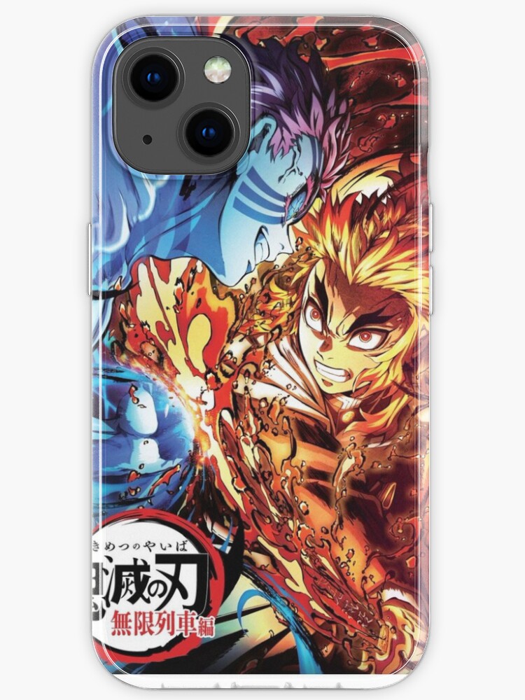 Kyojuro Rengoku Vs Akaza Iphone Case By Rigbystore Redbubble